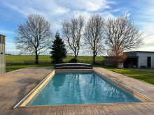 Notre zone d'activité pour ce service Constructeur piscine enterrée avec abri piscine